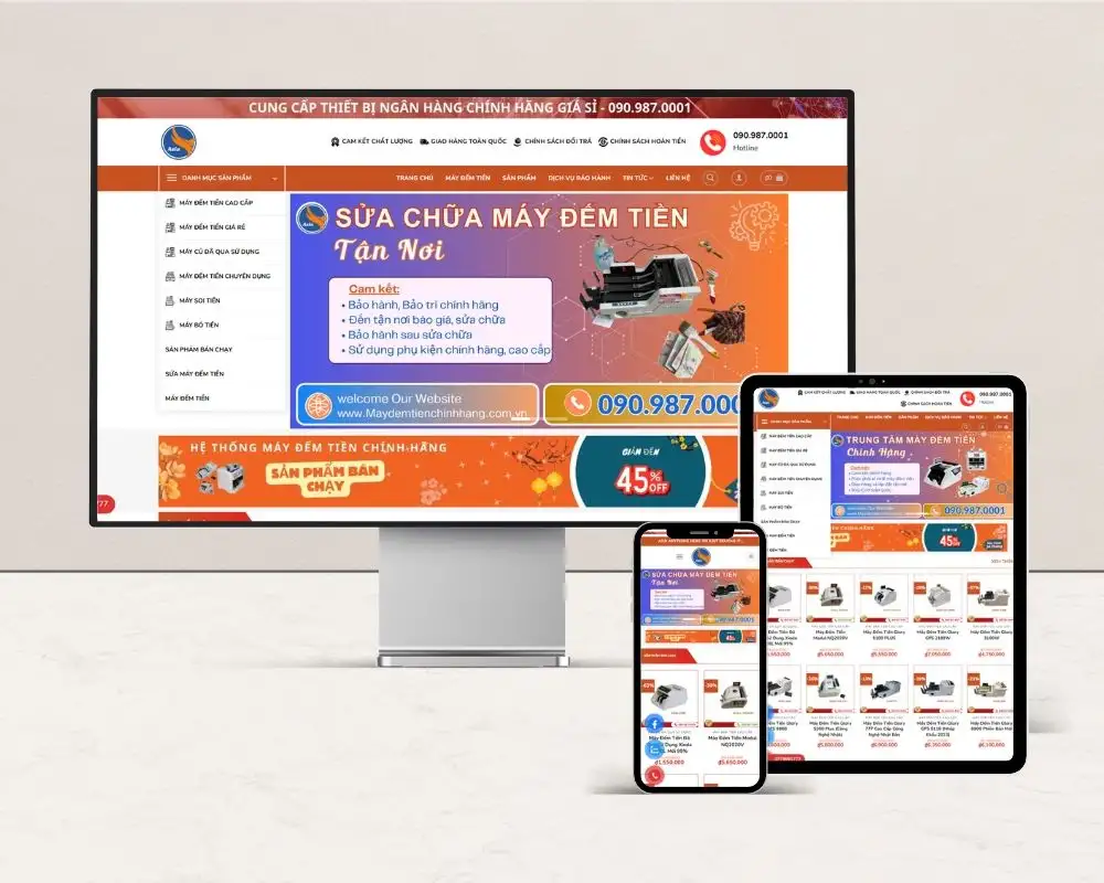 Máy Đếm Tiền Chính Hãng