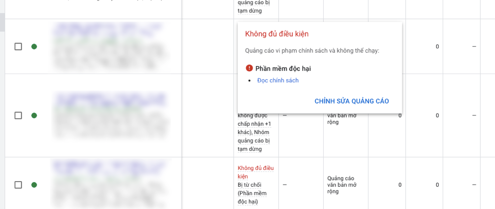 Website bị chuyển hướng