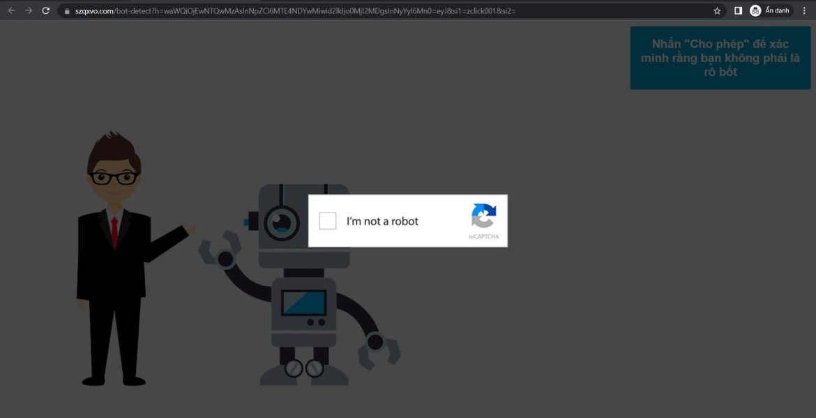 Website bị chuyển hướng